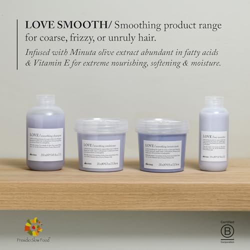 Davines LOVE SMOOTHING Conditioner Long-Lasting Anti-Frizz Action and Shine