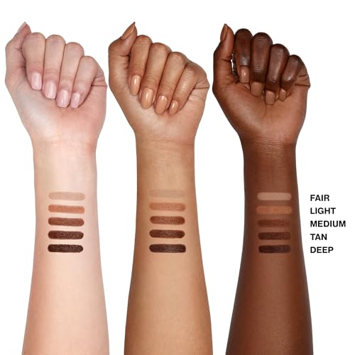 Smashbox Precision Contour Stick | Blendable Makeup Contouring Stick for Face, Eyes, Nose & Lips | Slim Slanted Tip for Precise Sculpting and All-Over Face Application, Light