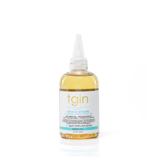 tgin Ayurvedic Hair & Scalp Oil – Hydrates & Smooths Ends – 4 fl. oz