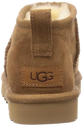 UGG Women's Classic Ultra Mini Boot, Chestnut, 10