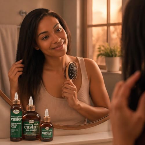 Difeel Superior Growth Jamaican Black Castor Hair Oil Blend 8 oz.