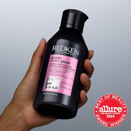 Redken Acidic Color Gloss Shampoo – Shine For Color-Treated Hair, 1.7 Fl Oz