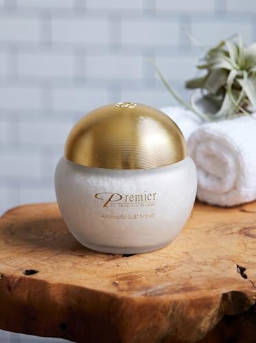 Premier Body Salt Scrub for Dry Skin - Aromatic 10.5 Oz