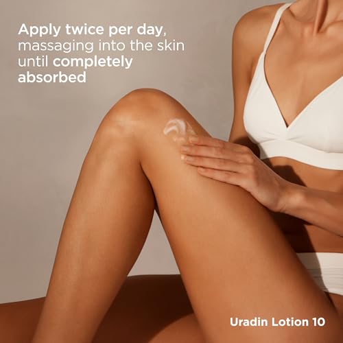 ISDIN Uradin Moisturizing Body Lotion 10 for Dry Skin, 13.5 fl oz