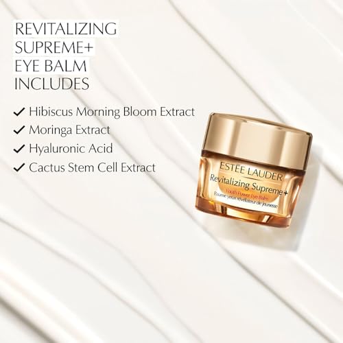 Estée Lauder Revitalizing Supreme+ Youth Power Hydrating Under Eye Balm with Hyaluronic Acid, 0.5 Ounce