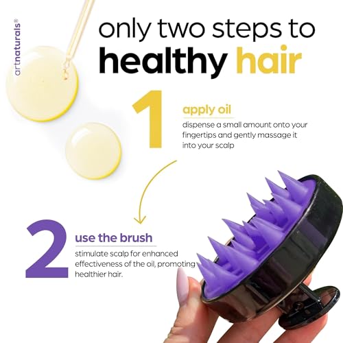 ArtNaturals Rosemary Oil for Hair Growth & Castor Oil Set, 4 oz, Women Men
