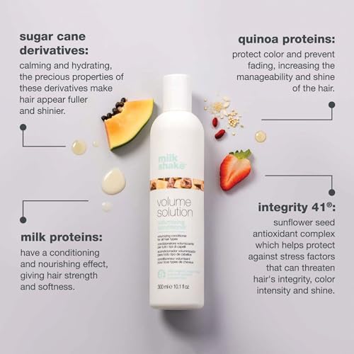 milk_shake Volume Solution Volumizing Conditioner | Adds Body, 33.8 Oz
