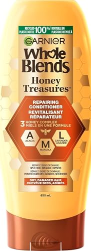 Garnier Whole Blends Repairing Conditioner Honey Treasures, Damaged Hair, 22 fl; oz.