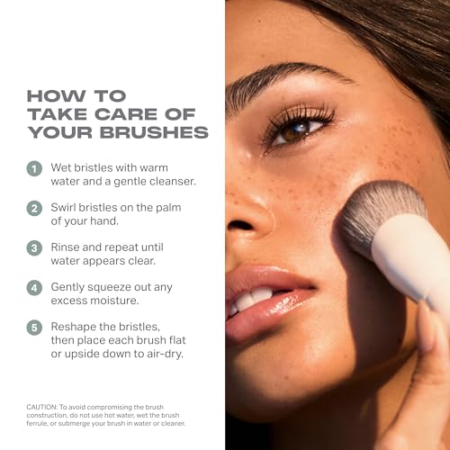 Morphe Best of Blends 8 Piece Makeup Brush Set - Face and Eye Makeup Brushes for Foundation, Concealer, Powder, Blush, Eyeshadow & Brows - Professional Brush Kit (8 ct)