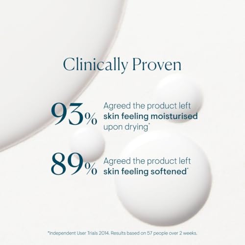 ELEMIS Skin Nourishing Milk Bath 400ml – Softening Body Cleanser for Dry Skin, Gently Moisturizes & Soothes with Milk Protein & Oat Extract