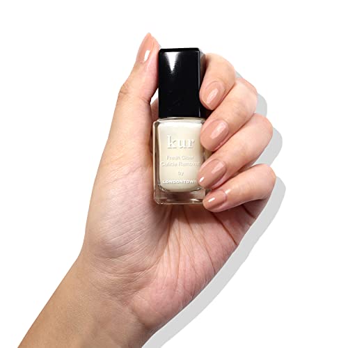 LONDONTOWN Cuticle Saver Set – Gently Remove Cuticle Buildup & Hydrate with Fresh Glow Remover and Nourishing Oil for Soft, Healthy-Looking Nails, .4 fl oz
