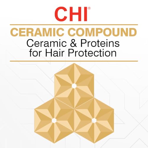 CHI Straight Guard Smoothing Styling Cream, Frizz Control & Hair Smoothness, Lightweight Anti‑Humidity Hair Styling Cream for All Hair Types, 8.5 Oz