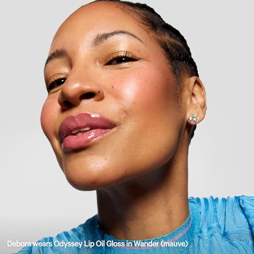 Milk Makeup Odyssey Lip Gloss – Non-Sticky, Hydrating + Sheer-Tinted Gloss with Long-Lasting, High Shine Finish – Vegan Formula Nourishes with Jojoba Oil – Wander (Mauve), 0.2oz
