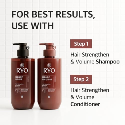 RYO Strengthen & Volume Conditioner - Rice Peptide Conditioner 16 Fl Oz.