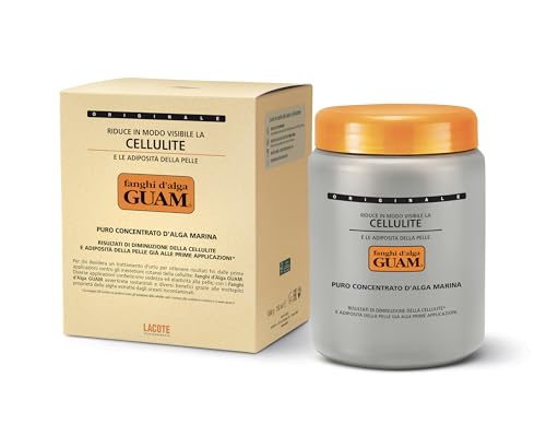 Guam Anti-Cellulite Hot Seaweed Mud – Original Formula for Thigh & Leg Sculpting – Skin Tightening Treatment (1000g)