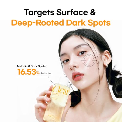 Neogen Next Clear Essence Toner 210ml, 7.1 fl oz – Dark Spot Targeting Toner with Vitamin C, Niacinamide & Vitamin P (Rutin) | Even Skin Tone + Firming | Sensitive Skin Tested | K-Beauty
