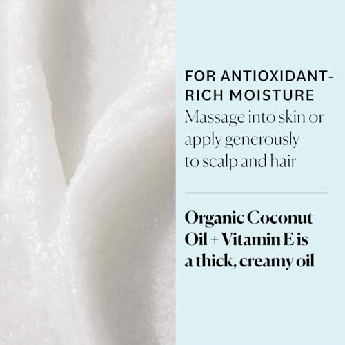 Sky Organics Organic Coconut Oil & Vitamin E 16.9oz - Ultra-Hydrating Oil