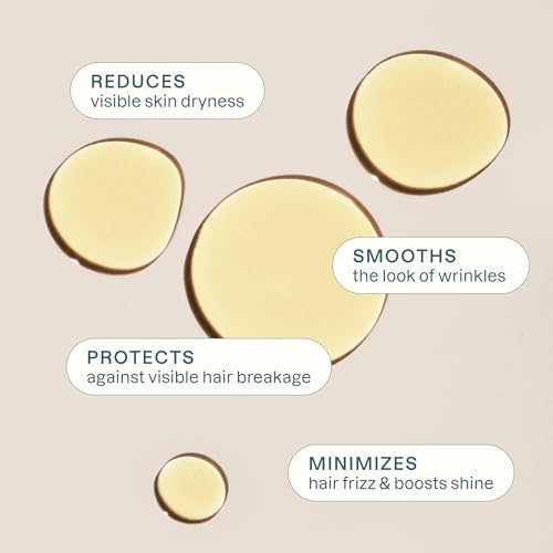 Cliganic Organic Jojoba Oil, 100% Pure (8oz) | Moisturizing for Face, Hair, Skin & Nails | Natural Cold Pressed Hexane Free | Base Carrier Oil