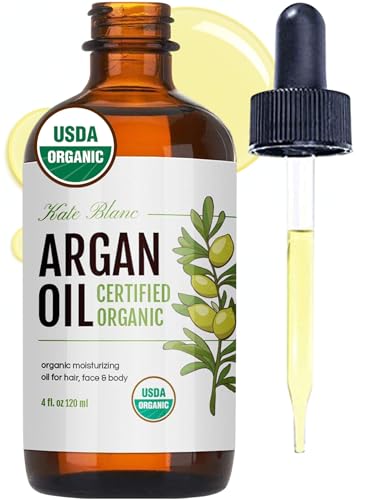 Kate Blanc Cosmetics Argan Oil for Hair, Face & Skin from Morocco (4oz)