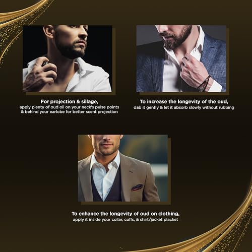 RAYAN Modern Oud Perfume for Men - Arabian Eau De Parfum, 100mL (3.34 Fl oz) Perfumes Arabes Para Hombres, Long Lasting Perfume with Oud, Sandalwood, Cardamom, Amber - An Ideal Gift for All Occasions