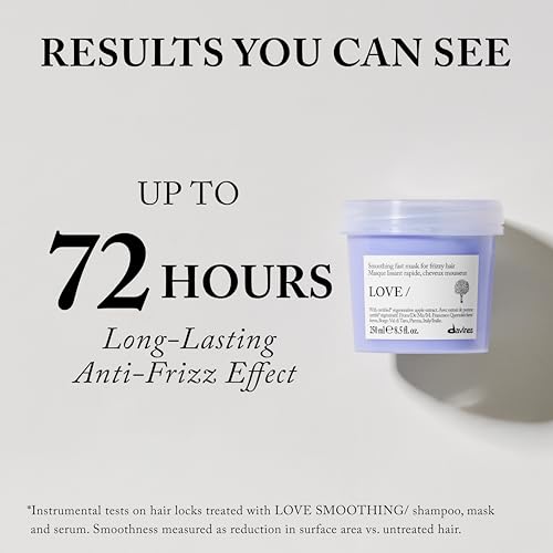 Davines LOVE SMOOTHING/Mask Long-Lasting Anti-Frizz Sleek & Shine 8.5 FlOz