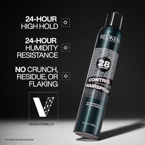Redken Control Hair Spray 28 – For All Hair Types, 10.5 Fl Oz