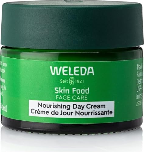 Weleda Skin Food Face Care Nourishing Day Cream, 1.3 Fluid Ounce, Plant Rich Moisturizer with Olive Leaf Extract, Squalane and Chamomile