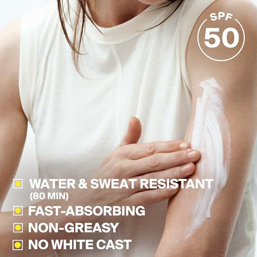 Supergoop! PLAY Everyday Lotion SPF 50 - Broad Spectrum Body & Face Sunscreen - Great for Active Days - Fast Absorbing, Water & Sweat Resistant - 5.5 fl oz