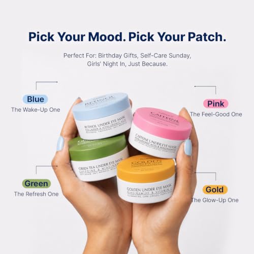 Enaskin Naturals Under Eye Patches for Puffy Eyes & Dark Circles 60 Patches