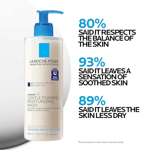 La Roche-Posay Lipikar AP+ Gentle Moisturizing Body Wash, 13.52oz