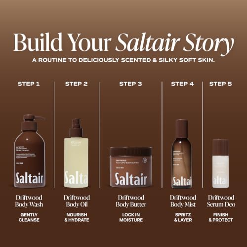 Saltair Multi-Lipid Body Butter | Driftwood Ceramide Cream | 10 oz