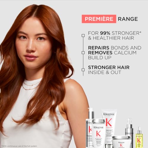 Kerastase Premiere Sulfate-Free Hair Repair Shampoo - Strengthening & Smoothing, For Breakage & All Damaged Hair Types, Removes Buildup and Decalcifies With Citric Acid