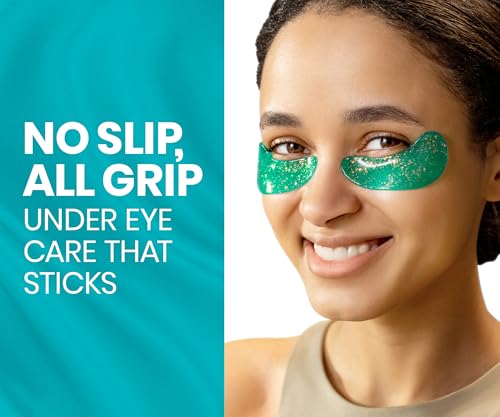 Under Eye Patches for Dark Circles and Puffy Eyes (30 Pairs), Marine Collagen Eye Gel Pads for Puffiness with Vitamin C, Hyaluronic Acid, and Pearl Extract, Eye Mask for Dark Circles and Puffiness