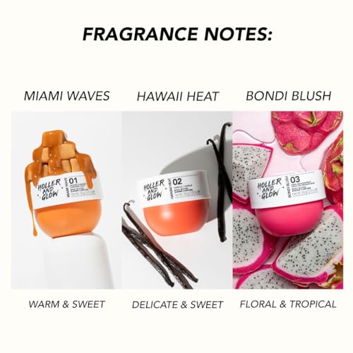 Holler Hawaii Heat Vanilla Body Butter, 5.29 Oz
