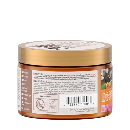 Maui Moisture Curl Quench + Coconut Oil Curl Smoothie, 12 oz