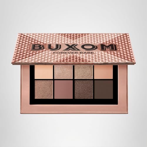 BUXOM Forever Babe Eyeshadow Palette, Iconic Nudes, 0.4 oz