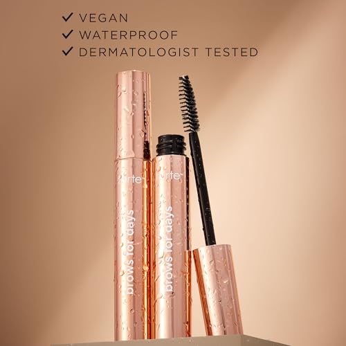 tarte brows for days framing gel – Clear, Waterproof Eyebrow Gel for Lamination Effect to Shape, Set & Enhance Brows with Cucumber, Aloe & Glycerin, Vegan, Cruelty-Free, full size