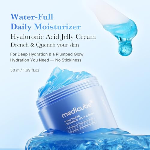 medicube Jelly Cream with Hyaluronic Acid for Long-lasting Hydration