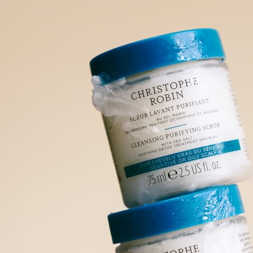 Christophe Robin Purifying Scalp Scrub with Sea Salt, 2.5 fl. oz