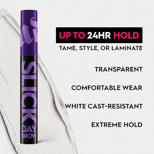 Urban Decay Slick Day Clear Brow Gel for Lifted + Laminated Eyebrows
