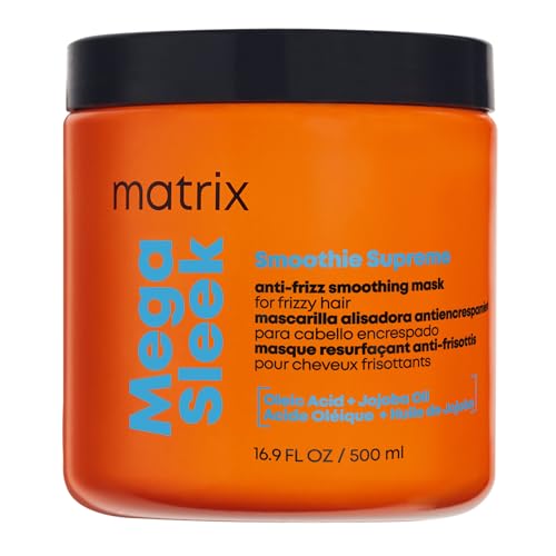 MATRIX Mega Sleek Supreme Mask – For Frizzy Hair, 16.9 Fl Oz