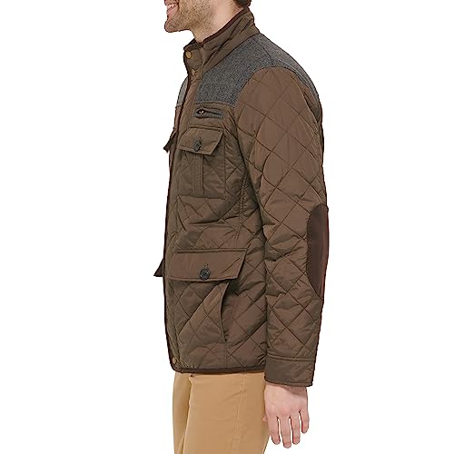 Cole Haan Men's Outerwear Jacket,Olive,XLARGE