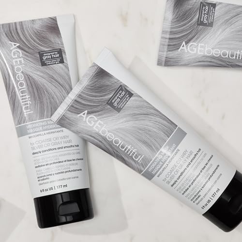 AGE beautiful Deep Conditioning Hair Mask for Coarse, Silver & Gray Hair