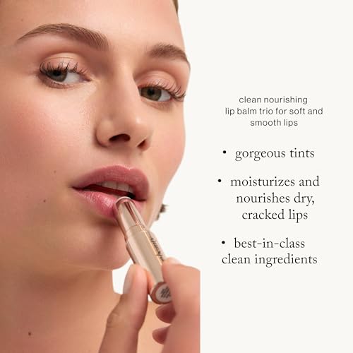 goop Beauty Clean Lip Balm | Dry Lips Treatment | Coconut Oil, Pomegranate Extract, & Shea Butter | Petroleum Free | 0.16 oz