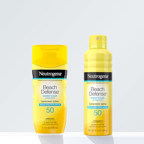 Neutrogena Beach Defense Sunscreen Lotion SPF 50, 6.7 fl oz