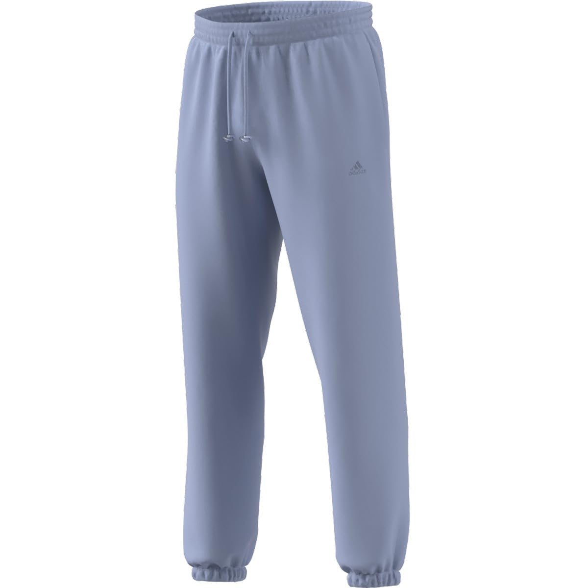 adidas Mens All SZN French Terry Pants Blue Dawn X-Large