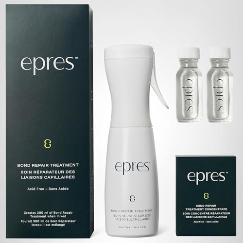 epres Bond Repair Hair Care System | Bond Repair Treatment Starter Kit | Professional Bond Building for Softer, Stronger, Healthier Hair | For All Hair Types & Textures