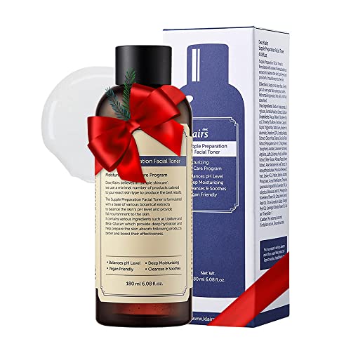 DearKlairs Supple Preparation Facial Toner Korean Hydrating, 6.08 Fl Oz