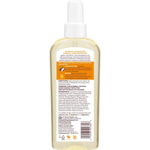 Palmer's Cocoa Butter & Biotin Length Retention Hair and Scalp Oil (5.1 Oz)