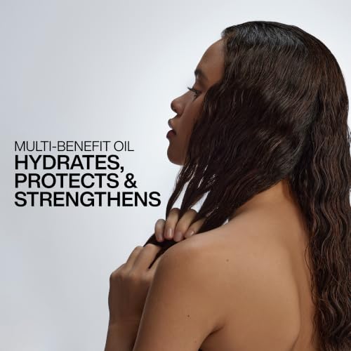 Redken All Soft Argan-6 Hair Oil – For Softness & Shine, 3.4 Fl Oz